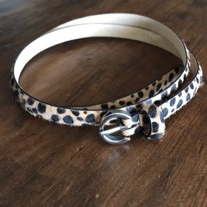 Leopard belt